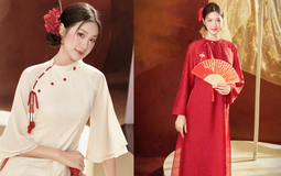 Ai mặc áo dài đẹp như Doãn Hải My: Nhan sắc “nghiêng nước nghiêng thành”, bất bại trong dàn WAGs Việt