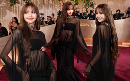 Lisa mang đồ xuyên thấu trở lại, không dám hở bạo mà trông đã “đỉnh nóc kịch trần”!