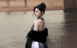 Diện áo dài đón Tết, hot girl khiến người xem "tá hỏa" vì ngỡ phản cảm, "dụi mắt" mấy lần mới phát hiện sự thật