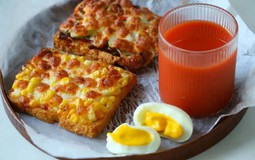 Bữa sáng nhanh "thần tốc": Chỉ cần làm sẵn bảo quản trong ngăn đông, mỗi sáng dùng nồi chiên không dầu 10 phút là xong