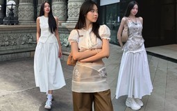 Ngắm style nữ tính của Hoa hậu Thanh Thủy mà xiêu lòng