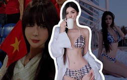 Hot girl xuất hiện trong trận U23 Việt Nam - Hàn Quốc khiến cộng đồng mạng ngỡ ngàng