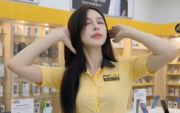 Cô nhân viên nhảy quá "cuốn", xinh đẹp đến mức người xem hoài nghi là… AI