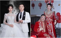 Đám cưới của Tôn Bằng và vợ kém 26 tuổi: Cô dâu lộ nhan sắc thật qua cam thường