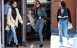 Mặc quần jeans là phải khéo như Selena Gomez với 4 công thức đơn giản mà tôn dáng, đẹp xuất sắc