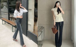 4 mẫu quần kéo chân dài "miên man", đi giày bệt thôi cũng tôn dáng