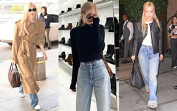 Hình mẫu mặc quần jeans đỉnh cao chính là Rosé: Phối đồ tối giản nhưng sang tới từng set