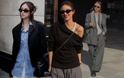 Hot mom Việt là "cao thủ" diện trang phục màu trung tính, phối đồ từ những item cơ bản mà vẫn đẹp tinh tế