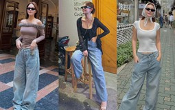 Một mỹ nhân Việt ngoài 40 tuổi mặc quần jeans cực xuất sắc, mix đồ đa dạng ngắm mãi không chán
