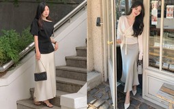 Chân váy đơn giản đến mấy cũng thành long lanh, sang chảnh nếu chị em diện theo 4 cách