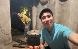 1,1 triệu lượt xem Doãn Hải My "làm màu một tí" khi về quê Văn Hậu ăn Tết