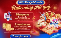 Cơ hội nhận vàng 999.9 đầu năm cùng minigame Tết của Bảo hiểm VietinBank