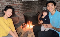 Văn Hậu - Doãn Hải My đón năm mới ở Singapore: Nàng WAG nhắn gửi chồng điều đặc biệt