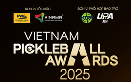 Lần đầu có sự kiện vinh danh Pickleball tại Việt Nam