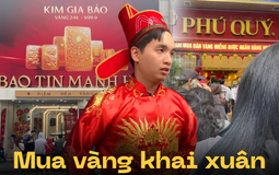 [ẢNH, CLIP] Tiệm vàng hôm nay: Giá vàng gần 18,5 triệu đồng/chỉ, "Thần Tài" xin dừng phục vụ vì khách mua vàng quá đông