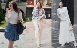 Nàng dâu hào môn có 4 cách mặc đồ trắng sang trọng mà chị em sẽ muốn học theo