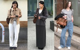Nàng blogger mặc trang phục màu trung tính mỗi ngày, nhưng set nào cũng đẹp miễn chê