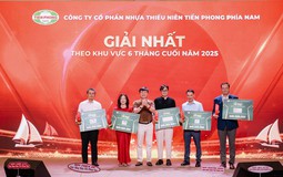 Tiền Phong Nam vinh danh 34 nhà phân phối tiêu biểu khu vực phía Nam
