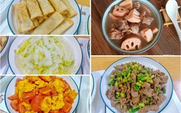 Cuối tuần cận Tết nấu bữa tối 5 món, giá cả phải chăng nhưng "đầy ắp" lại ngon miệng, cả nhà đều tấm tắc khen