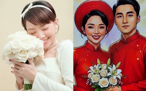 Tóc Tiên bắt bặp ảnh cưới của chính mình với người đàn ông lạ