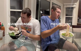 Nhìn khách Tây ăn phở, dân mạng Việt lại có 1 nỗi sợ