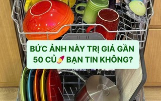 Góc bếp 50 triệu khiến chị em trầm trồ: Riêng bộ bát đĩa nhìn là hiểu ngay vì sao