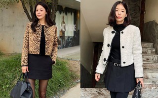 Phụ nữ trên 40 tuổi cứ mặc chân váy ngắn thật nhiều vào, vì có 4 kiểu rất ngọt ngào và tôn dáng