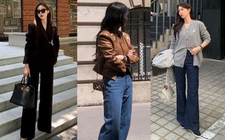 5 combo áo và quần dài cứ mặc là sành điệu cho nàng không thích diện váy