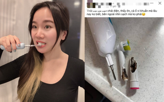 Cận cảnh thứ bên trong của bàn chải điện khiến nhiều người rùng mình: BS nói gì?