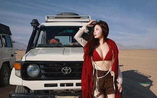 Xả ảnh du lịch Ai Cập, hot girl làm fan bối rối