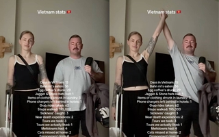 15 ngày ở Việt Nam, 2 khách Tây gây choáng với số bánh mì và cà phê trứng "ăn dữ dội" không tưởng