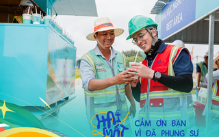 “Cưng” công nhân xây dựng như Coteccons: Gửi xe cà phê đến 21 công trường