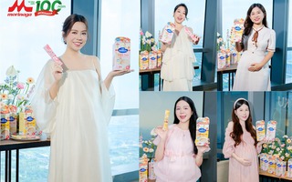 Morinaga quá đã: Sữa bầu phiên bản hương café và trà sữa chuẩn gu mẹ bầu
