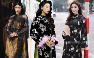 Khi sắc màu này lên ngôi, áo dài Tết 2026 bỗng đậm nét phú bà, mợ chảnh kiêu sa khó cưỡng