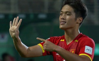 Quốc Việt gây xúc động cực mạnh khi ghi bàn vào lưới U23 Hàn Quốc: Ăn mừng hướng về Hiểu Minh đang chấn thương