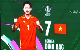 Đình Bắc thốt lên đúng 2 từ sau khi giành Vua phá lưới U23 châu Á, thiết lập cột mốc lịch sử cho Việt Nam