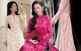 Vì sao áo dài ren được dự đoán là “át chủ bài” mùa Tết 2026?