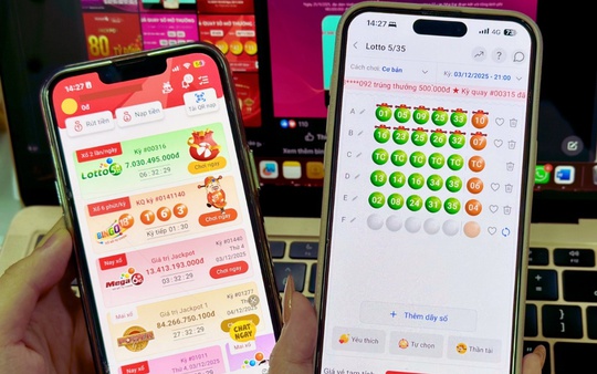 Kênh phân phối qua điện thoại của Vietlott thu hút người chơi