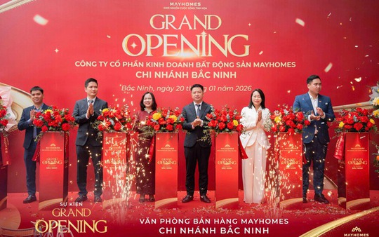 Mayhomes khai trương văn phòng tại Bắc Ninh