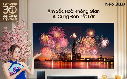 Sắm TV mới đón Tết Bính Ngọ 2026, đây là những điều bạn cần chú ý