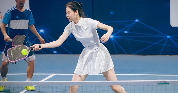 Chỉ khoe một bức ảnh chơi pickleball, cô gái đến từ Nghệ An đã khiến dân tình xôn xao