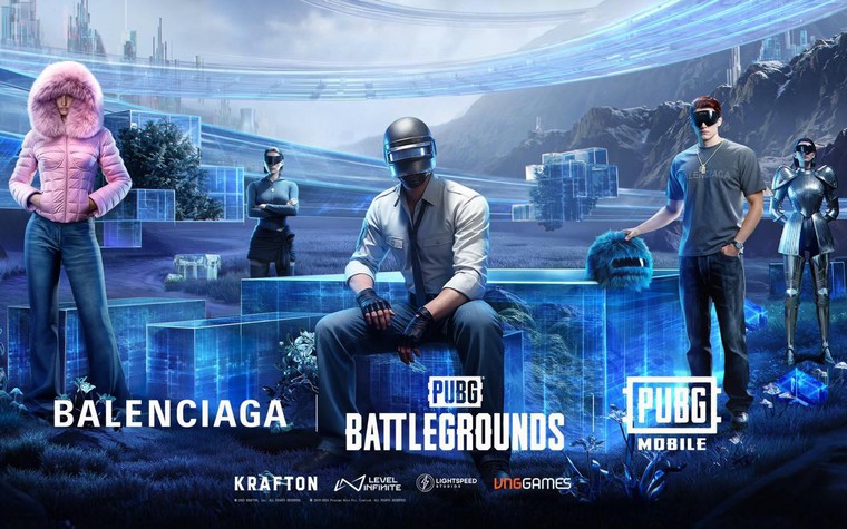 Thương hiệu thời trang cao cấp BALENCIAGA lần đầu hợp tác cùng vũ trụ PUBG Mobile