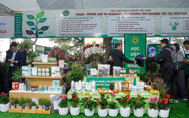 Dấu ấn của Học viện Nông nghiệp Việt Nam tại TechFest 2025: Công nghệ Nông nghiệp lên ngôi