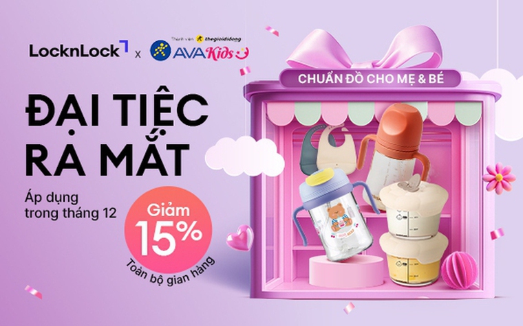 LocknLock có mặt tại Avakids: Mở rộng trải nghiệm mua sắm cho mẹ & bé