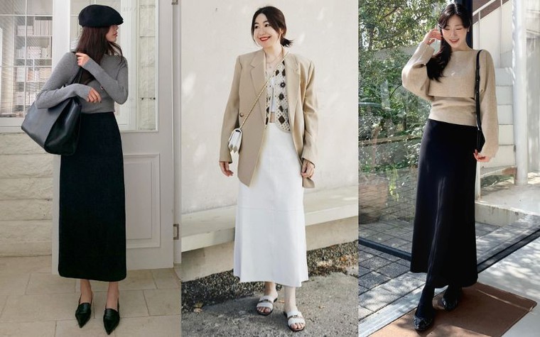 Chân váy mặc theo 5 công thức tối giản này là chuẩn đẹp và sang