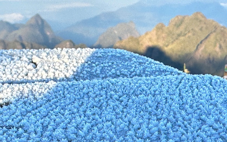 Một nơi tại Việt Nam nhiệt độ xuống 1 độ C, băng tuyết phủ trắng xóa