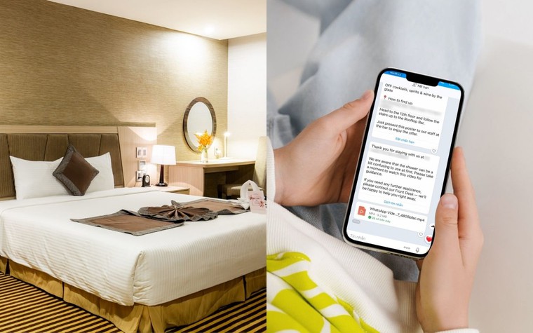 Thấy khách sạn gửi tin nhắn này qua Zalo thì hãy kiểm tra ngay trước khi thanh toán