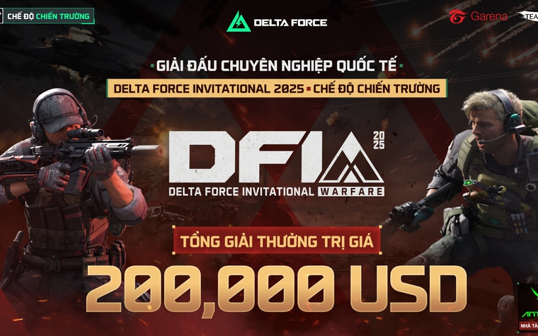 Giải đấu quốc tế Delta Force Invitational 2025 tổ chức tại Hà Nội chính thức khởi tranh