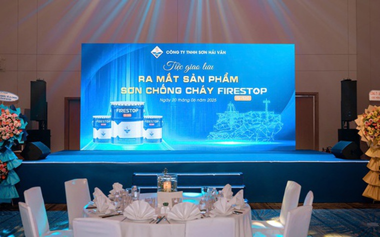 Sơn Hải Vân ra mắt FIRESTOP IS-120, đạt chuẩn chống cháy châu Âu