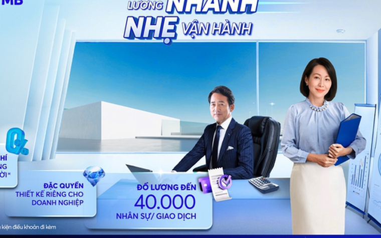 MB triển khai giải pháp chi lương siêu tốc, thúc đẩy quản trị doanh nghiệp hiệu quả